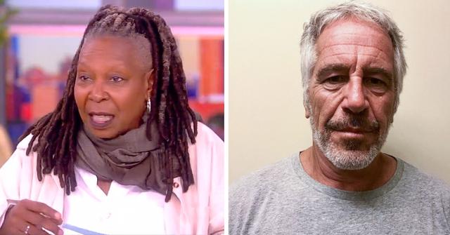 whoopi goldberg warns against epstein list pp