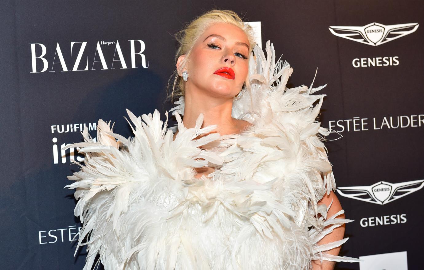 Singer Christina Aguilera let her talent do the talking when she needed her own version of the celebrity comeback story.