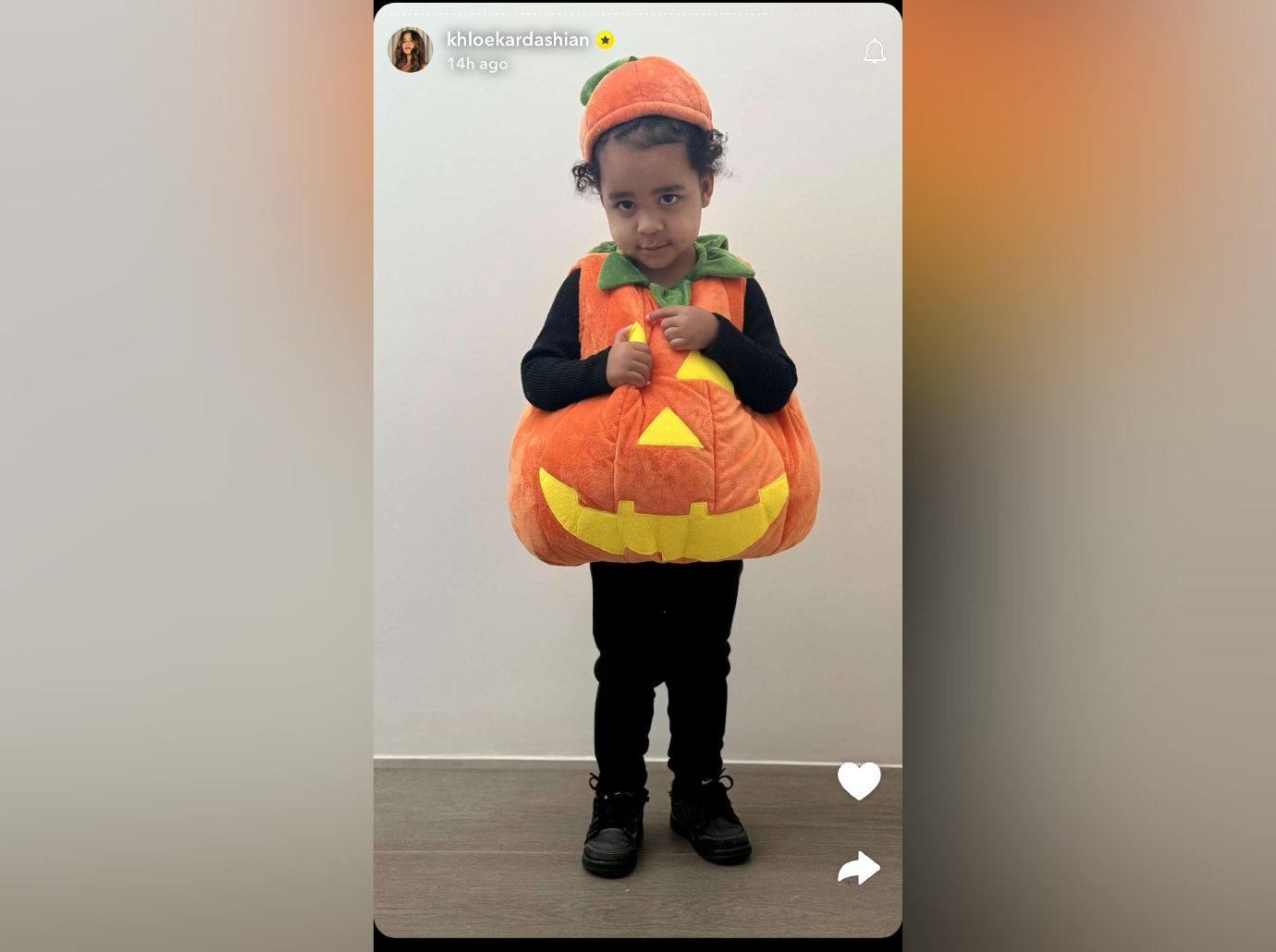 khloe kardashian son tatum halloween costumes photos