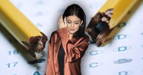 Kylie jenner flunking high school