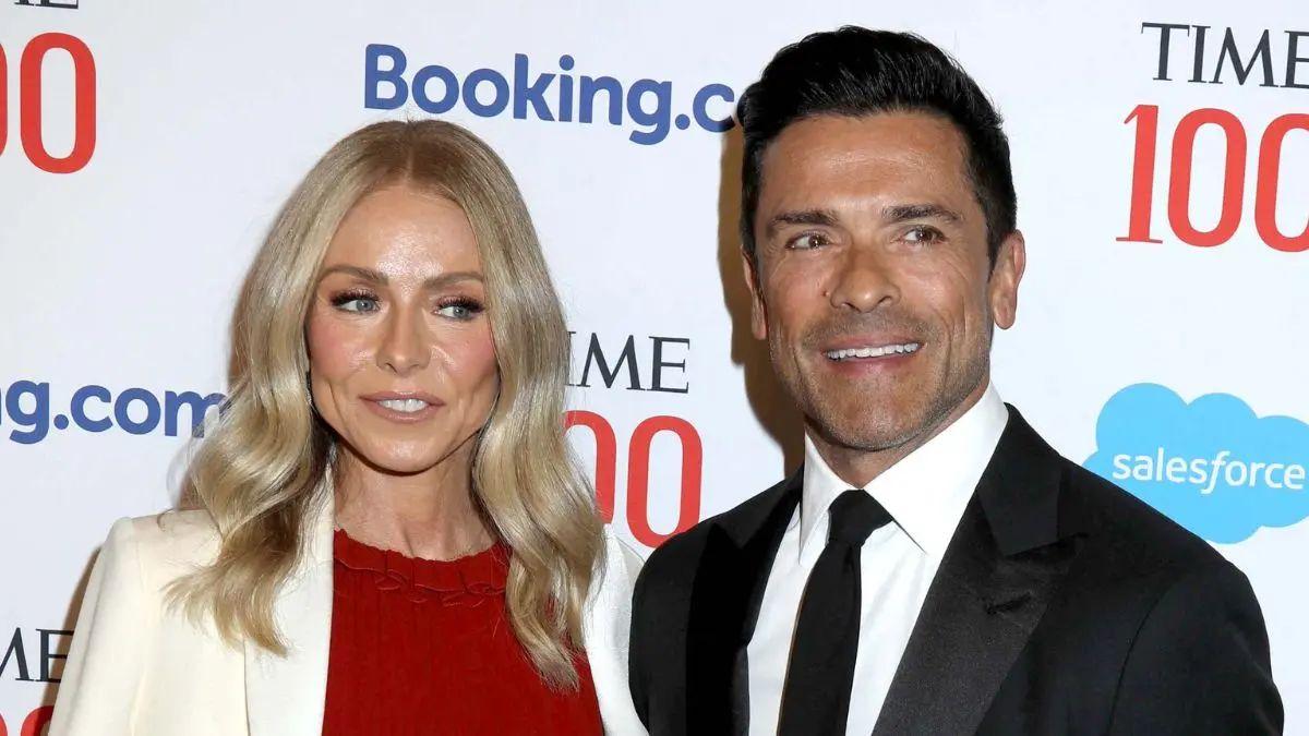 Image of Mark Consuelos landed a role in 'Fallen Angels' after the play's director called his wife, Kelly Ripa.