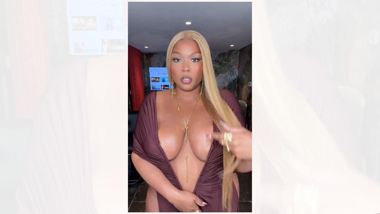 Image of Lizzo revealed she had lost over 60 pounds and nearly 16 percent of her body fat. 