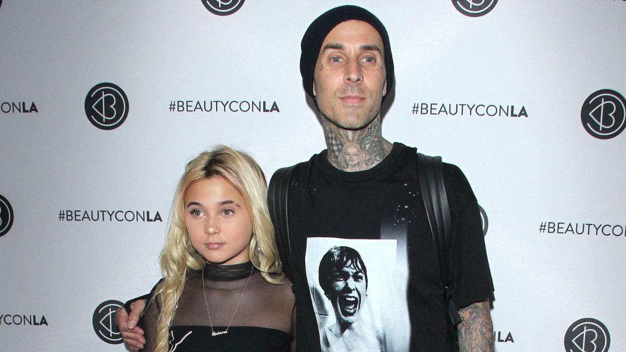 Photo of Travis Barker and Alabama Barker