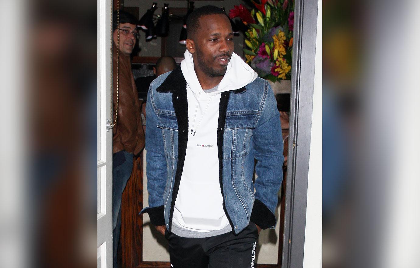 Adele Wears All-Denim Outfit for Courtside Date with Rich Paul