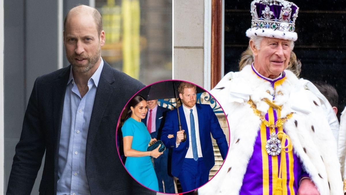 Image of Prince William and King Charles reportedly had a falling out due to 'Megxit.'