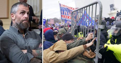 Composite photo of Michael Fanone