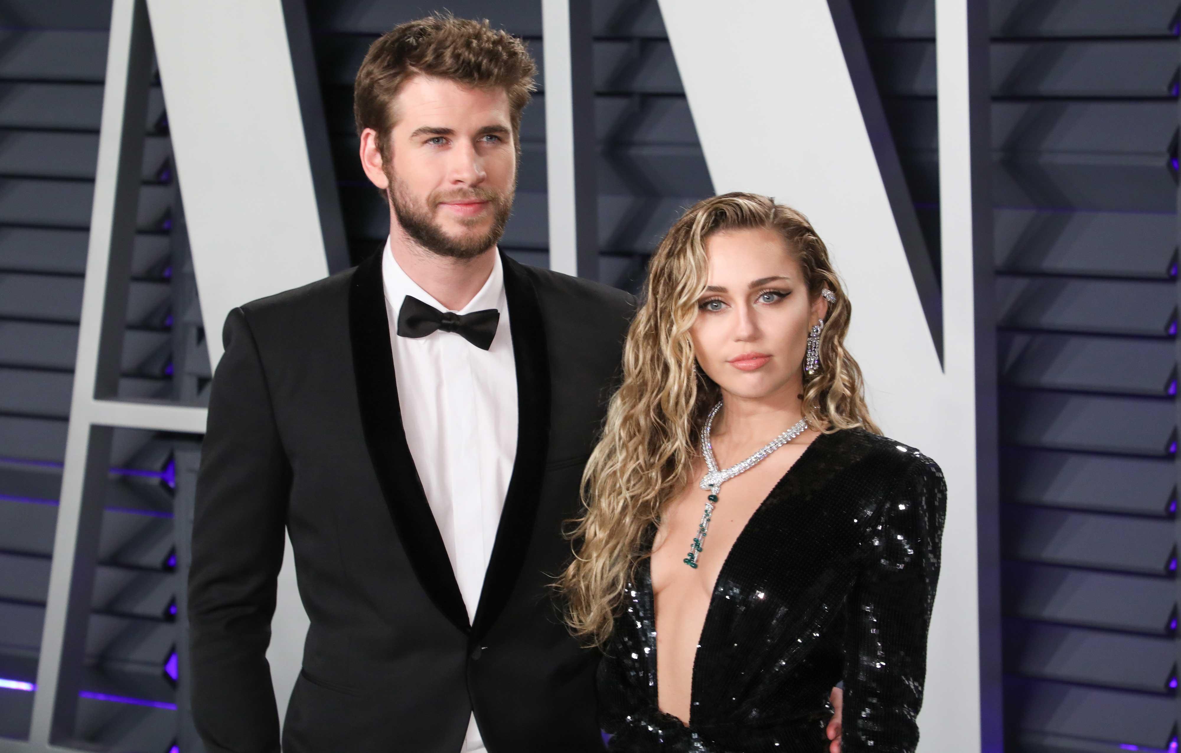 miley cyrus flowers hint liam hemsworth cheat jennifer lawrence