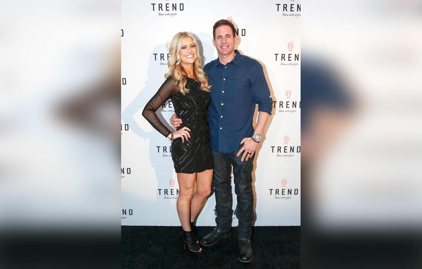 Christina And Tarek El Moussa of HGTV'S Flip or Flop Attend Global Rebranding Celebration And Karma Collection Launch at Temple House in Miami Beach