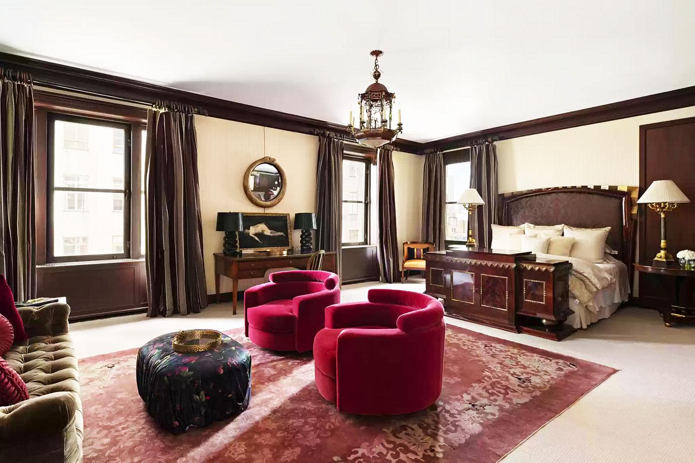 catherine zeta jones michael doulas list new york city central park penthouse