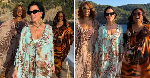 Photo of Kris Jenner, Oprah Winfrey and Gayle King