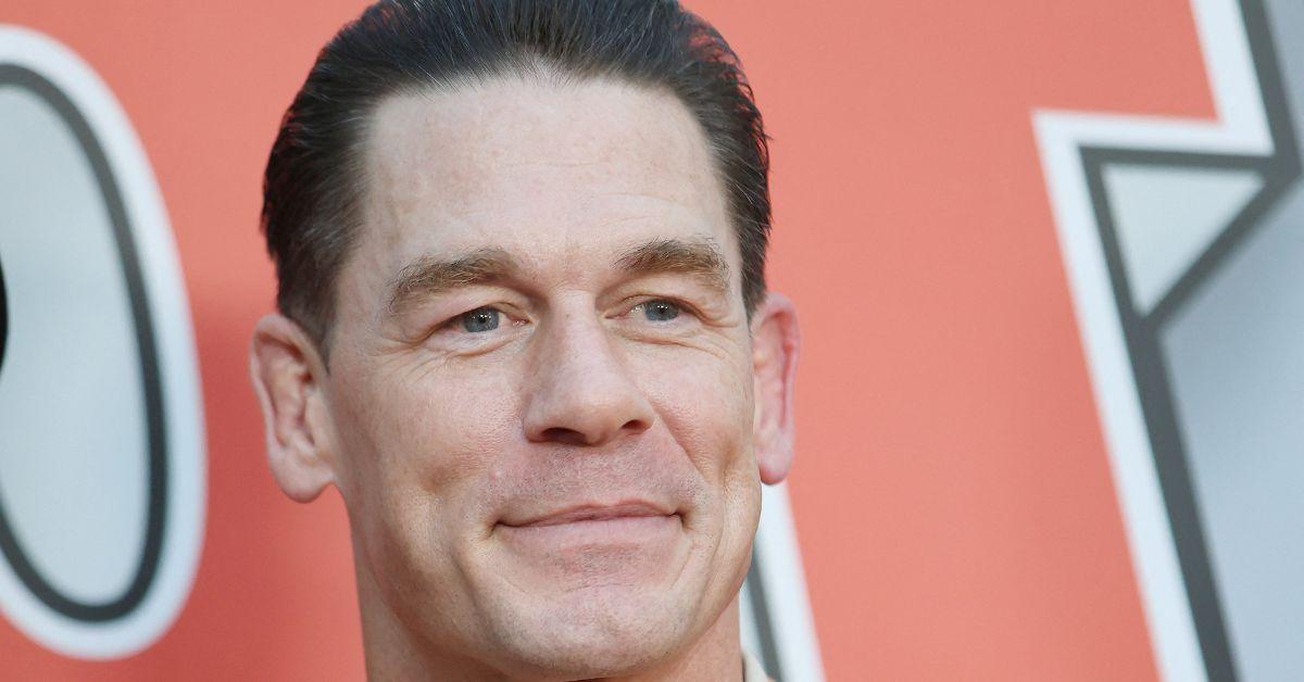 Image of John Cena almost went bald.