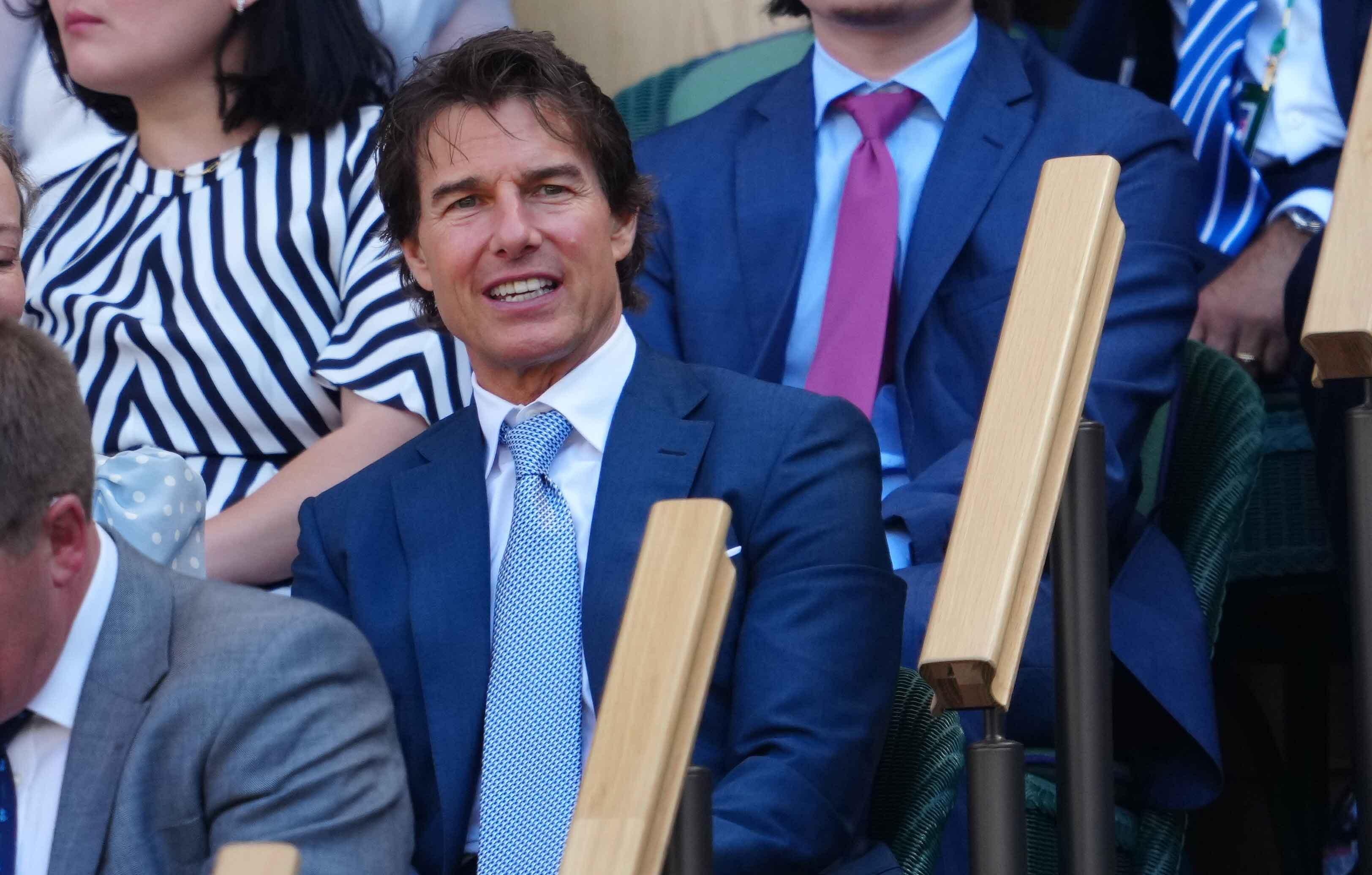 tom cruise and kate middleton at wimbledon