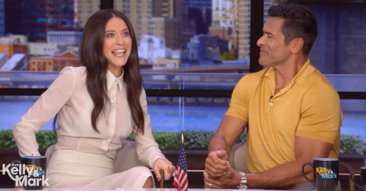 Photo of Jackie Tohn guest co-hosted 'Live With Kelly and Mark' on Monday, August 4.