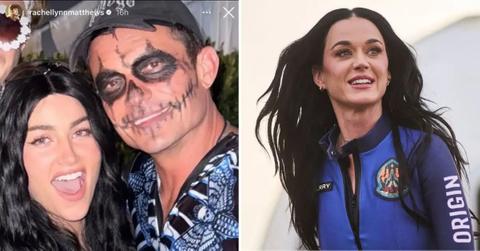 Photo of Rachel Lynn Matthews, Orlando Bloom and Katy Perry