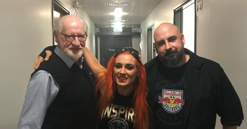wwe becky lynch seth rollins tribute dad dead pf