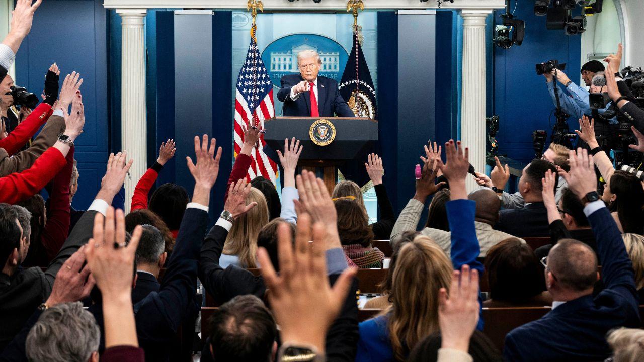 Image of The media dispute intensified discussions about press freedom and White House access.