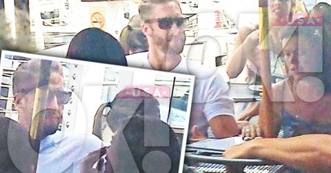 Shawn booth caught with another women