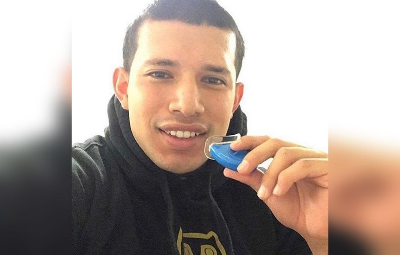 javi marroquin pregnant girlfriend lauren comeau anniversary 01