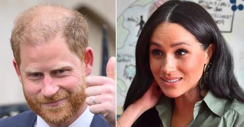 Photo of Prince Harry and Meghan Markle