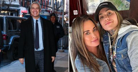 Composite photo of Andy Cohen, Kyle Richards and Morgan Wade