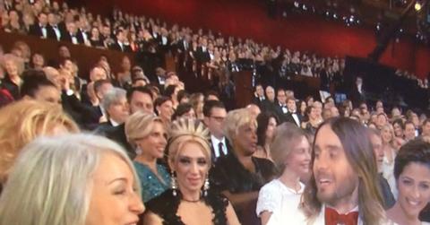 Jared Leto Pizza Oscars