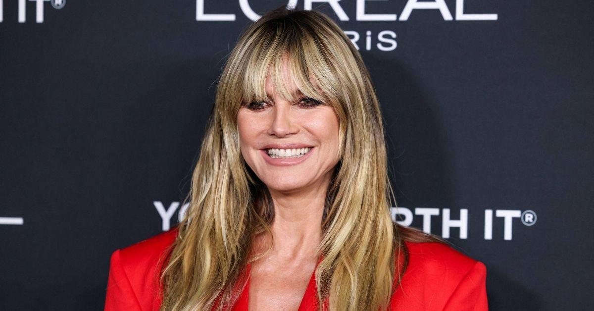 image of Heidi credits healthy eating and light exercise for staying in shape.