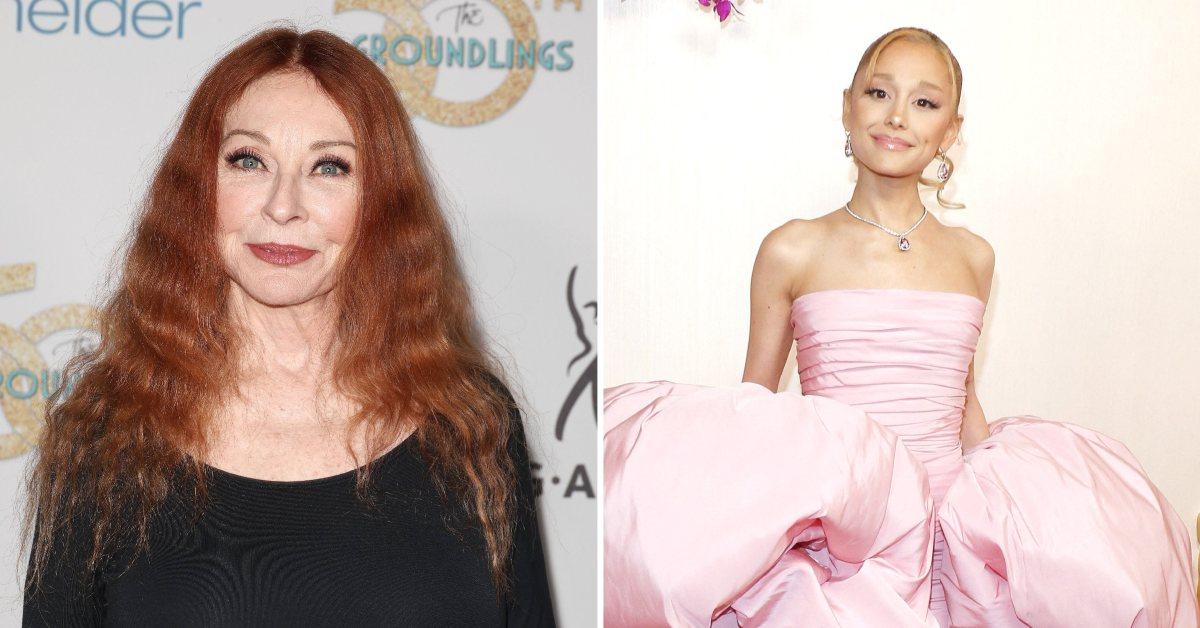 Composite photo of Cassandra Peterson and Ariana Grande