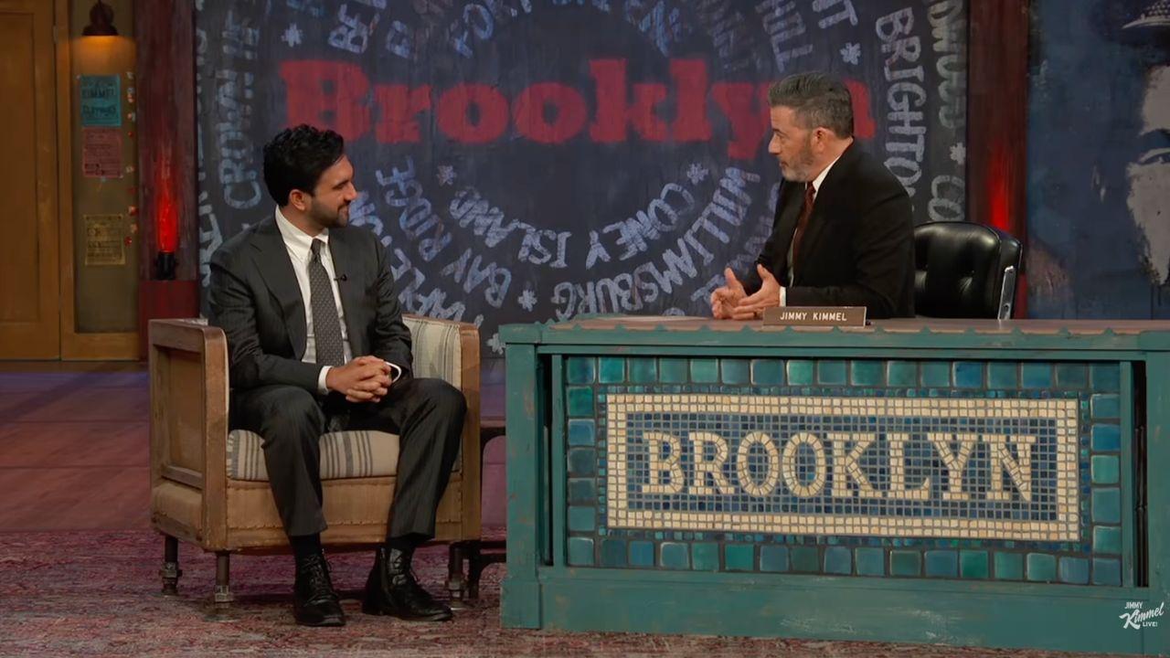 Photo of Jimmy Kimmel had many illustrious guests on his Brooklyn show.