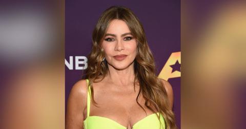 Sofia Vergara Exposes Her Butt In Thong Bikini By The Pool