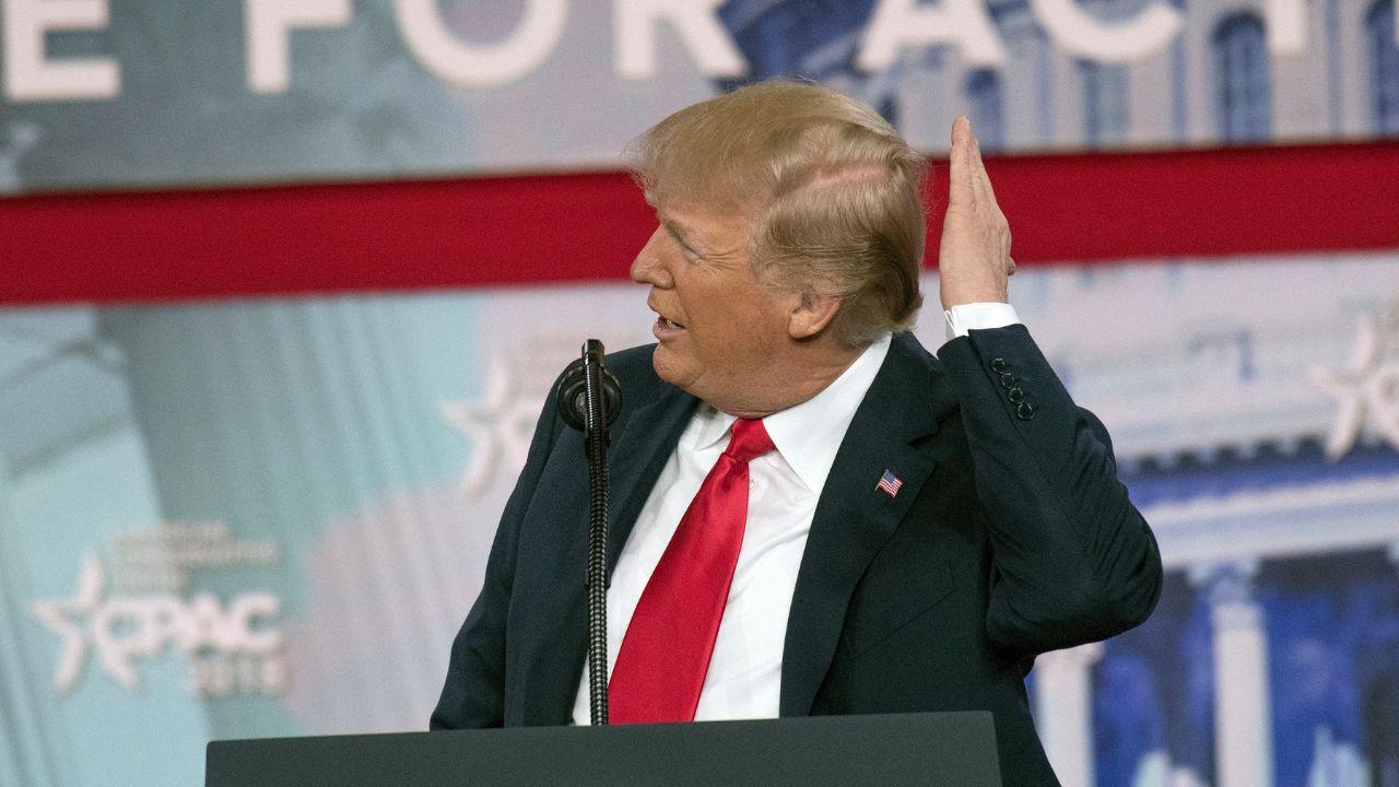 Photo of Trump has long made his hair his brand.
