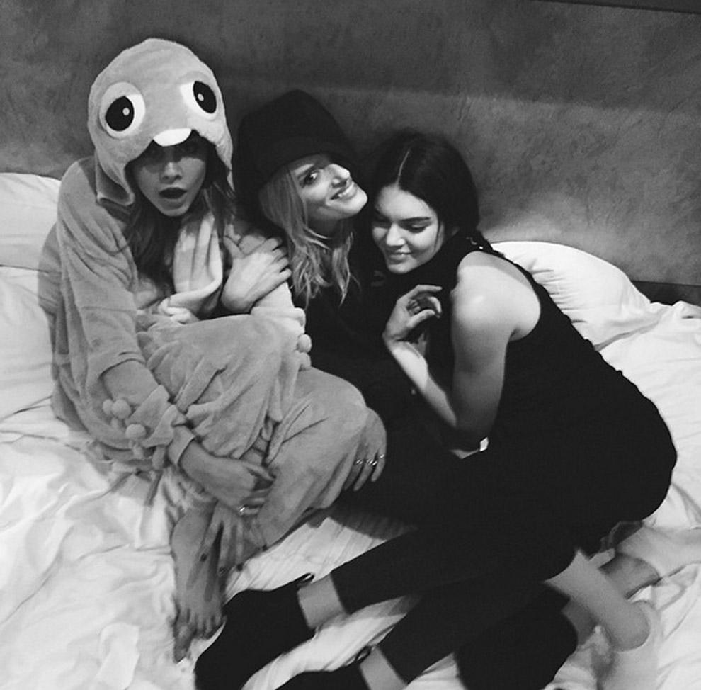 Kendall jenner cara delevingne london instagram