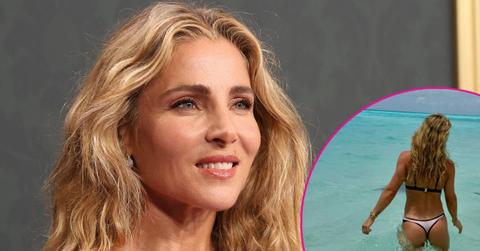 Split photo of Elsa Pataky.