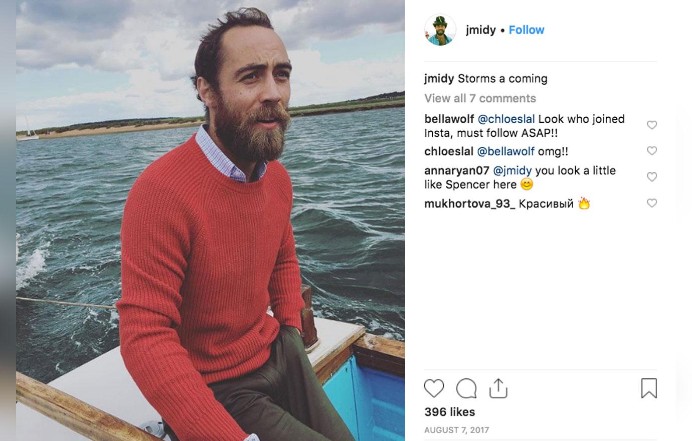 James Middleton Public Instagram 4