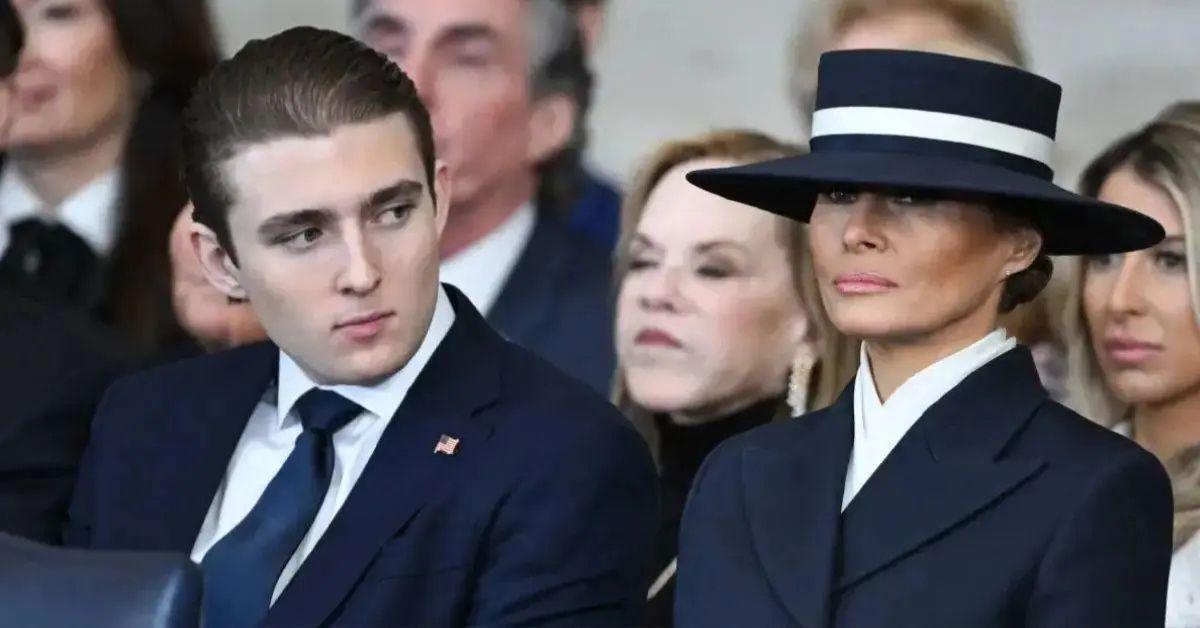 image of A source said, Melania "protects that boy like a lioness.'