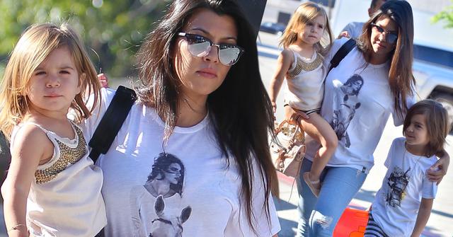 Kourtney Kardashian And Mason Take Penelope To Dance Class—but Wheres Scott Disick 