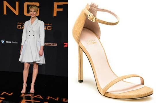 Jennifer Lawrence Stuart Weitzman Shoes