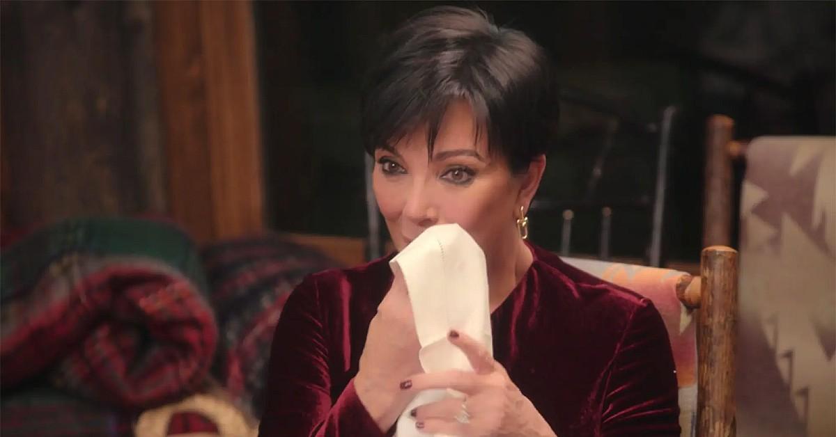 kris jenner breaks down in tears as she reveals really emotional health scare hulu  pp