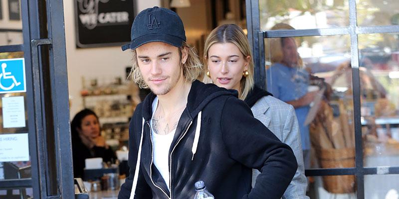 Hailey baldwin justin bieber miserable la lunch main