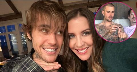 Photo of Justin Bieber and Pattie Mallette