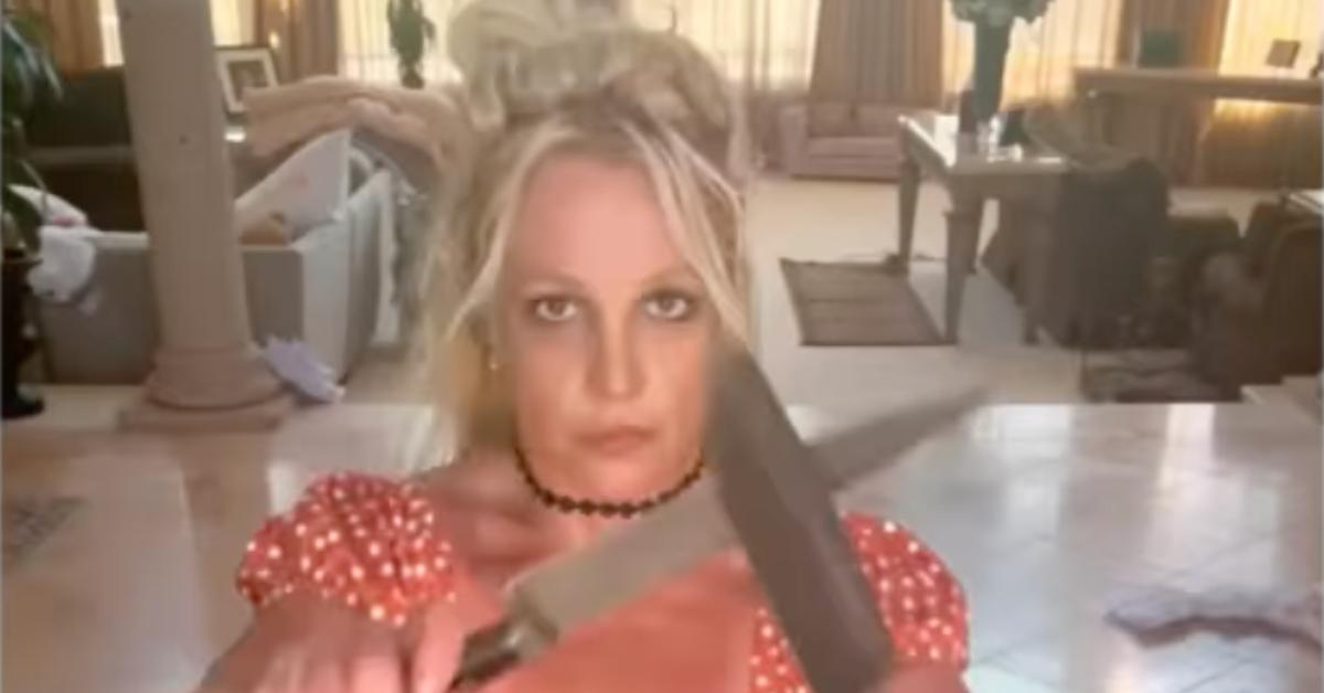 Oops She DID it again! Britney has a little Slip! Hollywood June
