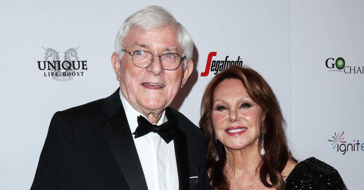 Photo of Phil Donahue and Marlo Thomas