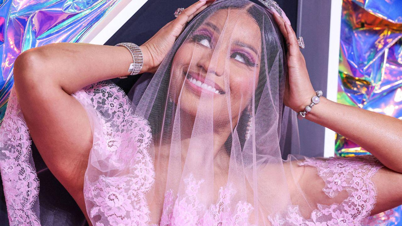 image of Nicki Minaj at the 2023 MTV Music Video Awards