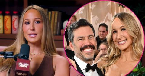 Composite photo of Nikki Glaser and boyfriend Chris Convy.