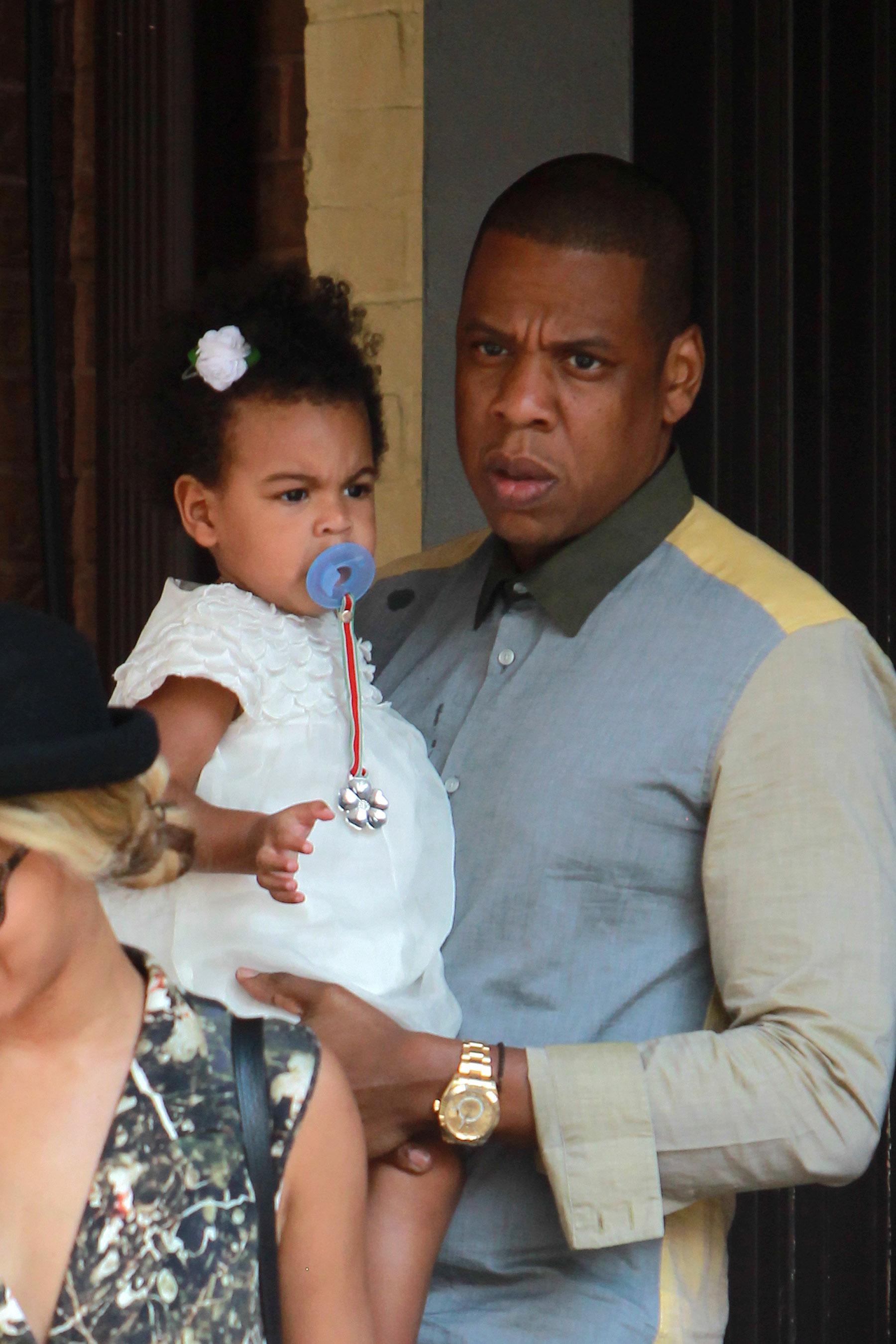 Beyonce, Jay Z and baby Blue Ivy spotted in Toronto