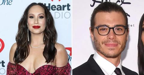 cheryl burke reacts after ex matthew lawrence new girlfriend trying baby