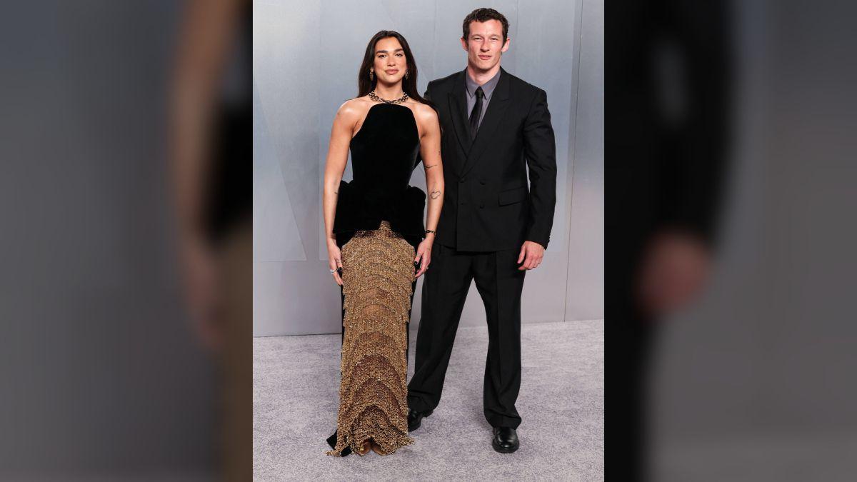 Photo of Callum Turner and Dua Lipa were first romantically linked in January 2024.
