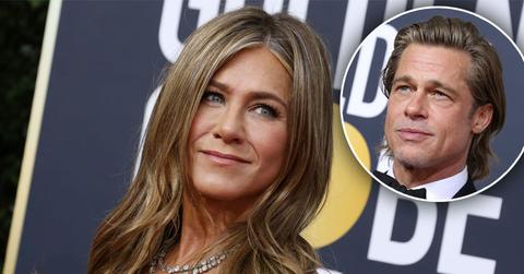 Jennifer Aniston Laughs At Brad Pitt’s Joke About His Dating Life