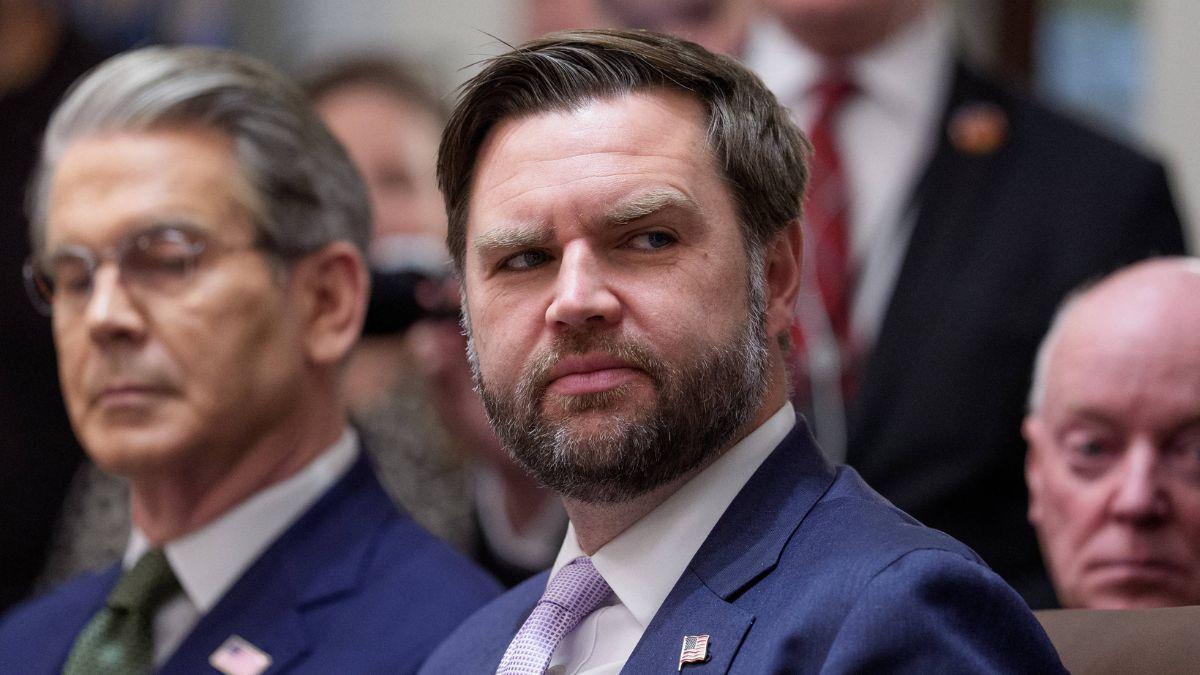image of J.D. Vance interrupted the moment with a playful remark.