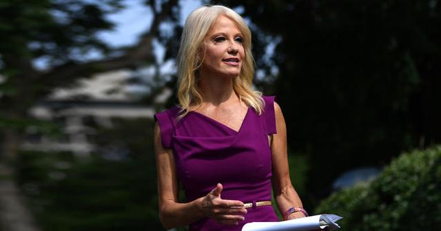 Kellyanne Conway Wearing Purple Dress Goodbye Statement To White House