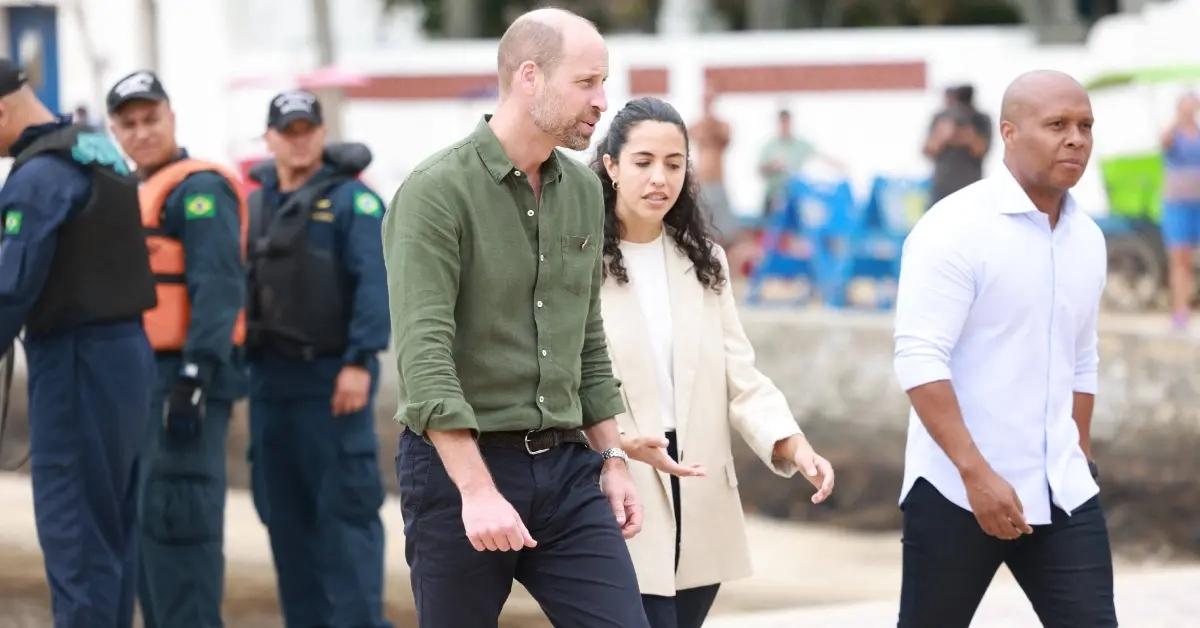 Photo of A new photo of Prince William went viral online, as fans said you could see his bulge through his pants.